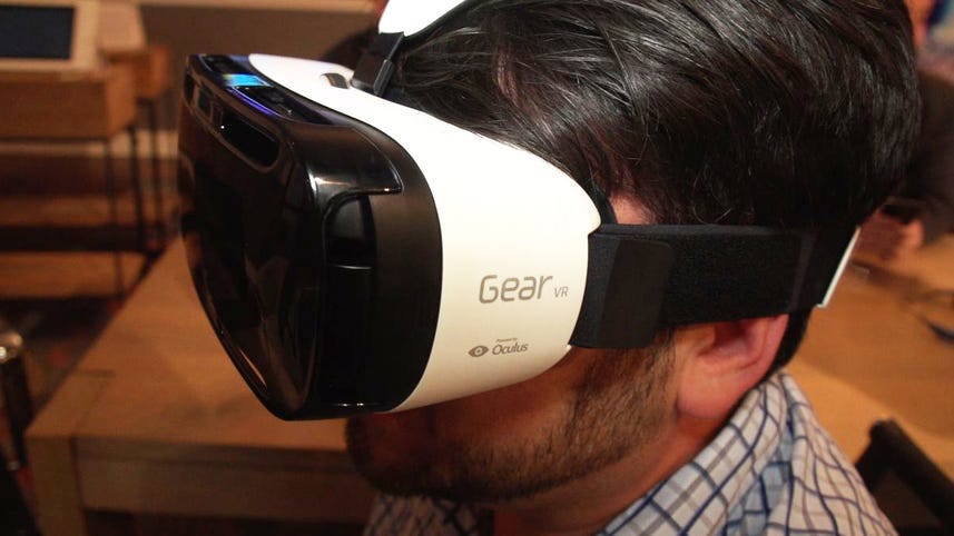 Samsung Gear VR is a Samsung dive into virtual reality
