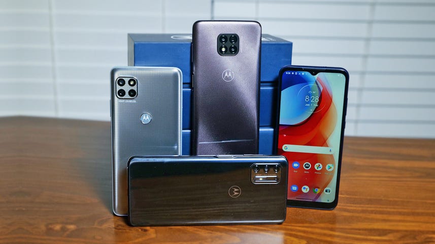 Hands-on with Motorola's 2021 budget phone lineup