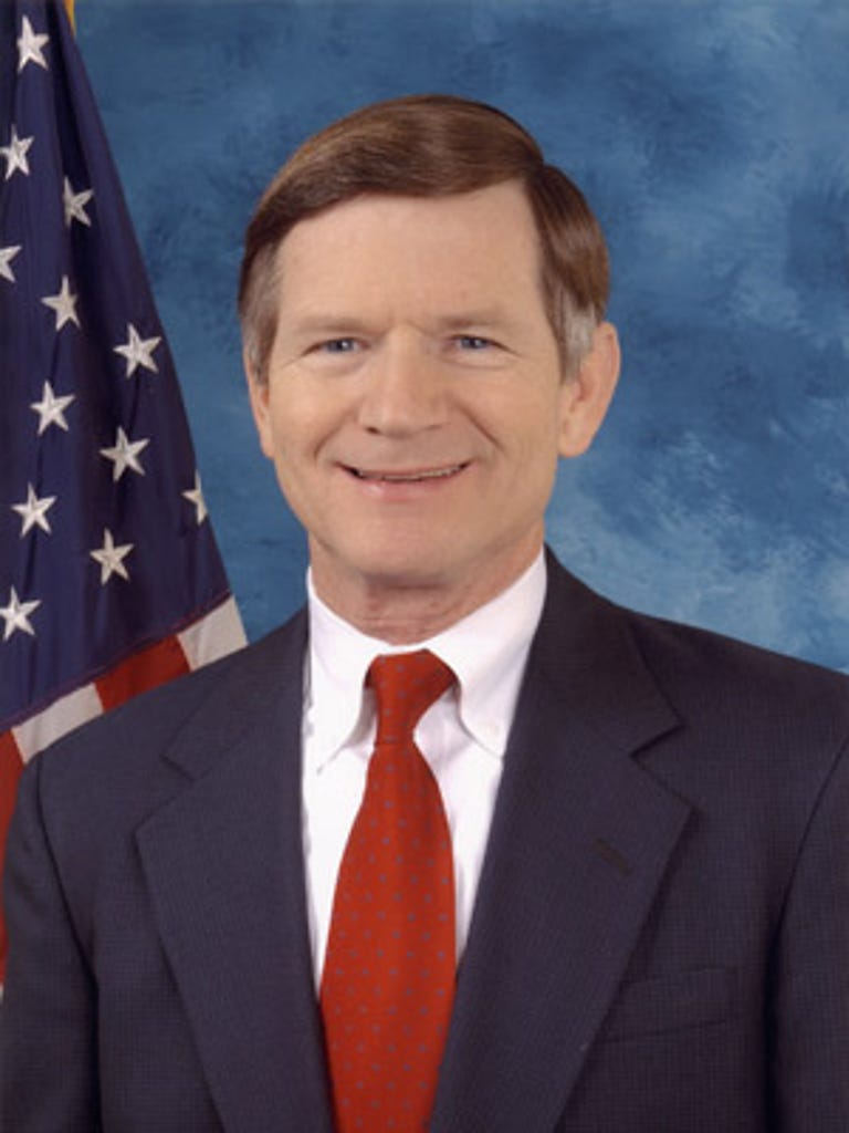Texas Rep. Lamar Smith, Hollywood's favorite Republican, and the author of two controversial bills: SOPA and H.R. 1981