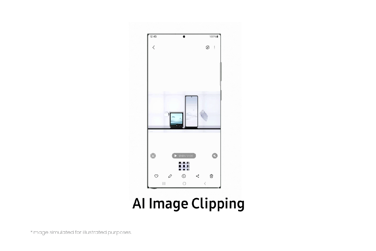 Samsung’s AI Image Clipping feature in One UI 6