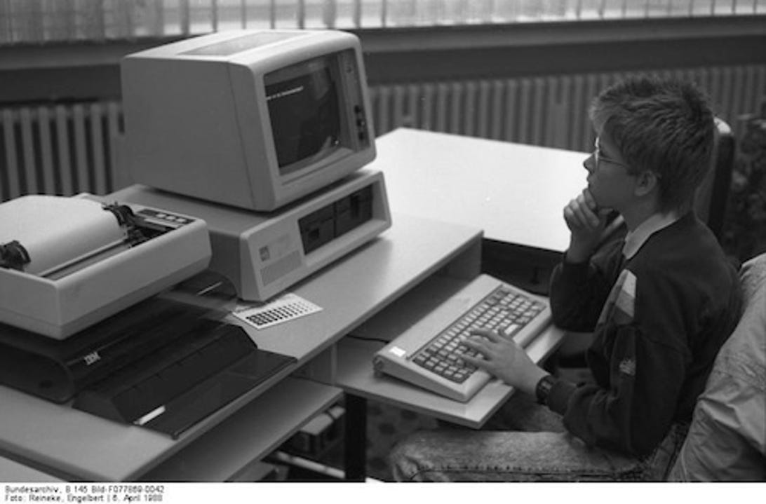 IBM XT PC.