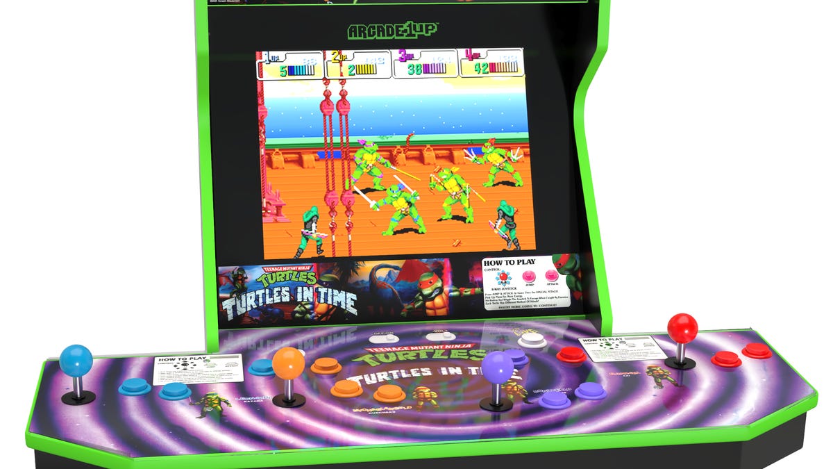 There&apos;s a lot of turtle action in this one machine.