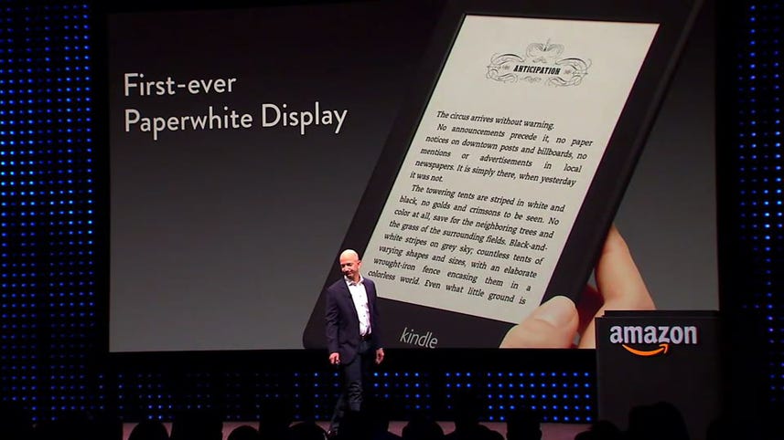 Amazon introduces new Kindle Paperwhite
