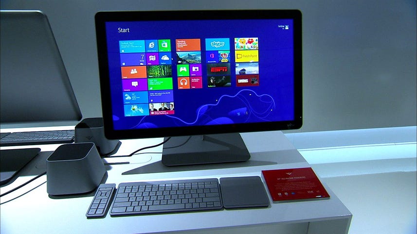Vizio 27-inch all-in-one touch PC