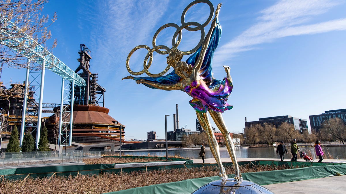 Olympic sculpture in Beijing