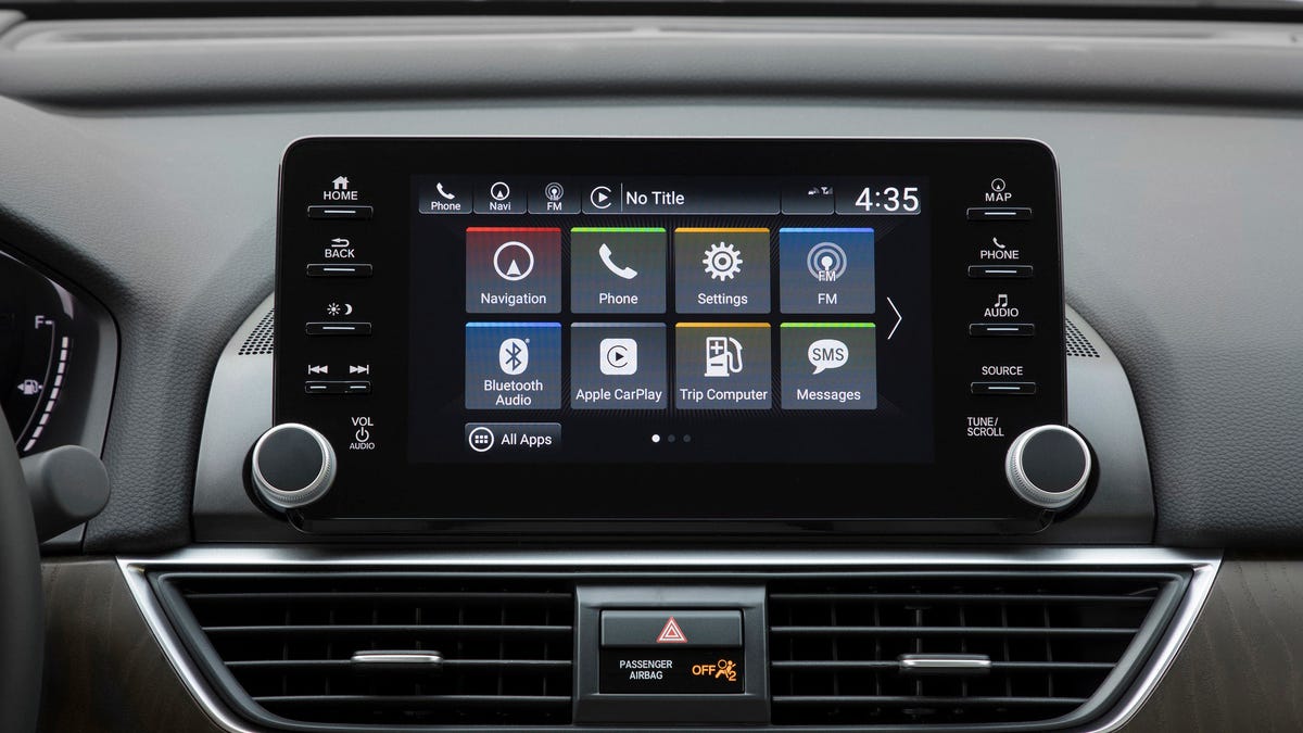Honda Accord infotainment system