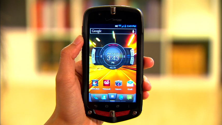 The Casio G'zOne Commando 4G LTE is a Hulk of a handset