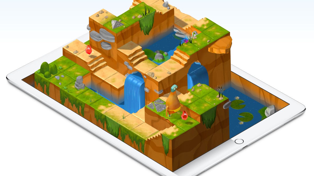 Apple's Swift Playgrounds app teaches the company's programming language.​