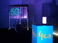 <p>Optus' 5G router on show at the telco's 5G Live showcase on the Gold Coast.&nbsp;</p>