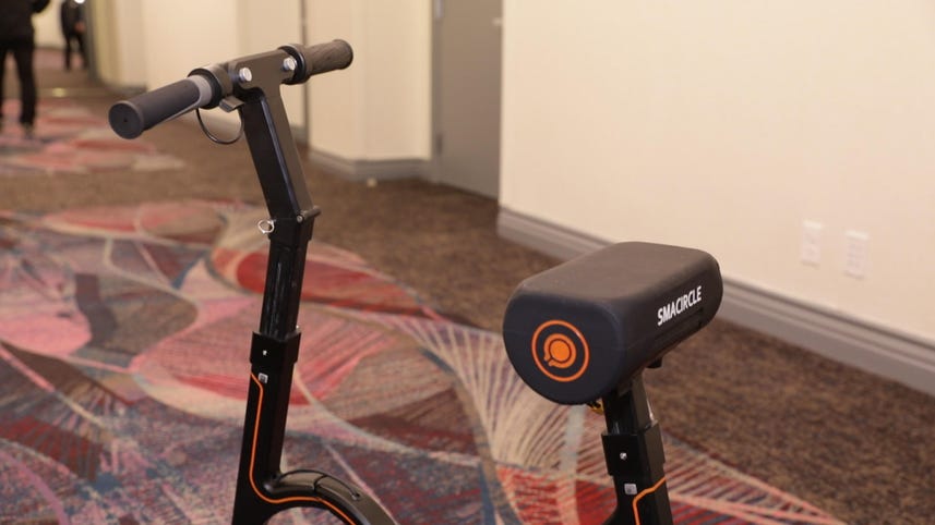 Smacircle's folding e-bike has crazy transformative design