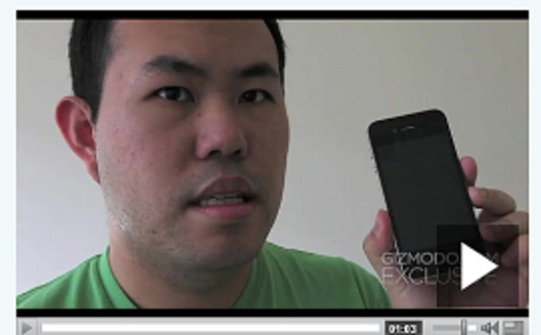 Prototype iPhone and Gizmodo's Jason Chen