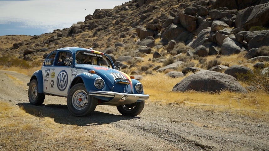 Racing the Baja 1000 in a stock Volkswagen bug