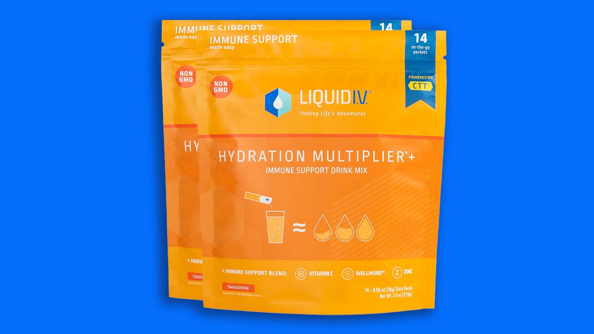 liquid iv hydration multiplier bag and packet