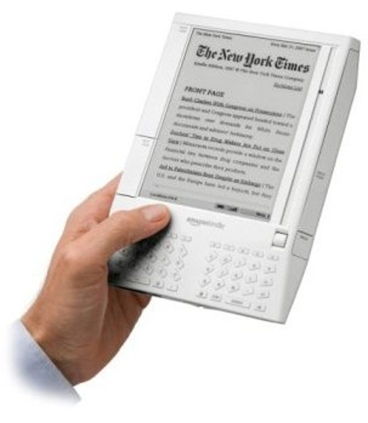 Amazon's Kindle e-book reader
