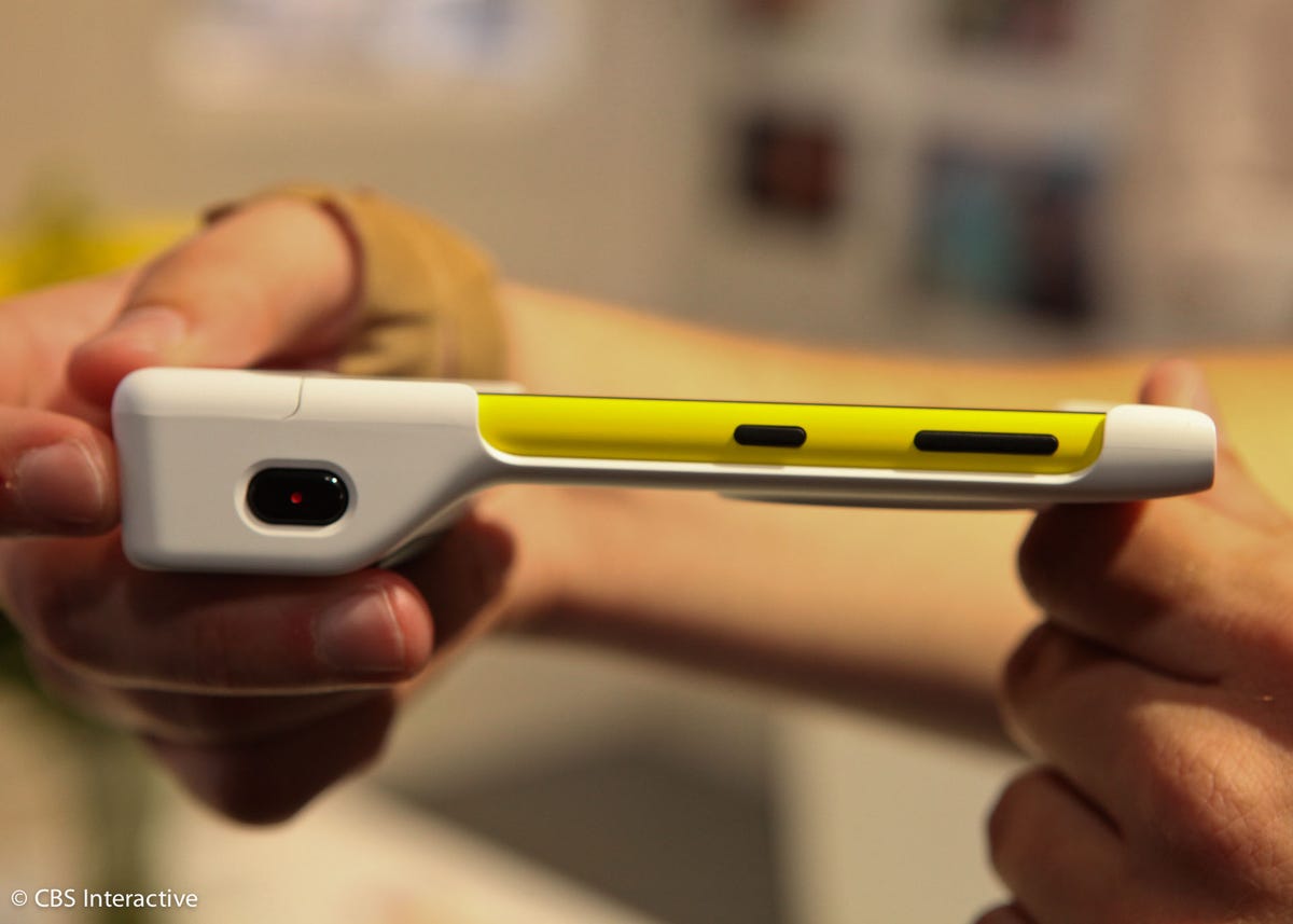 Nokia Lumia 1020 with camera case.