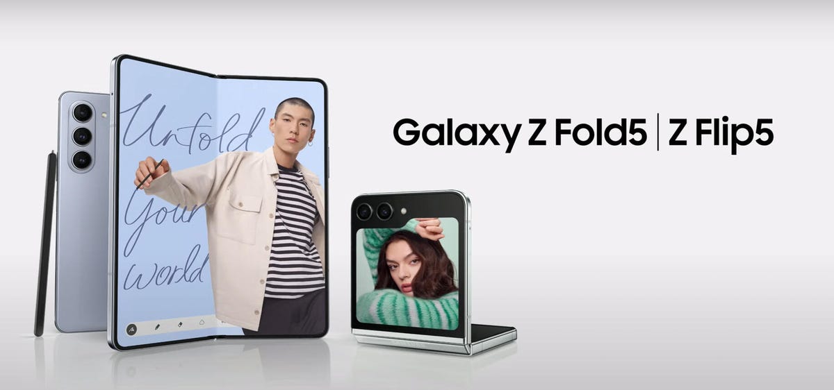 Samsung Galaxy Z Fold 5 Z Flip 5