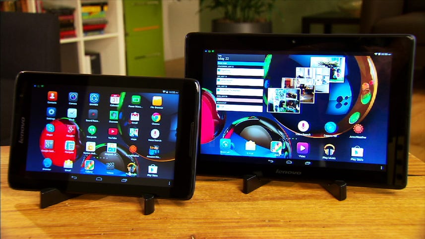 The Lenovo A10 and A8 are a comfortable, portable, and affordable pair of tablets