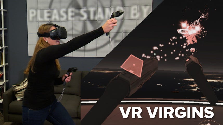 Watch these six VR virgins get their first taste of the future