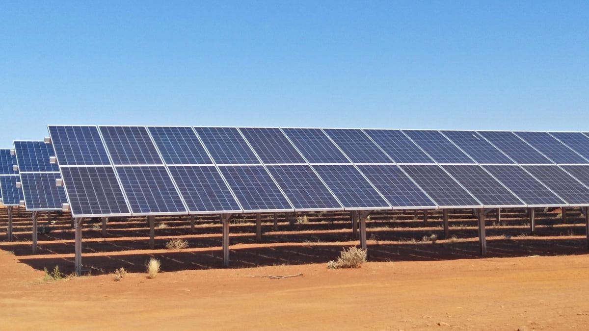 Murchison solar panels