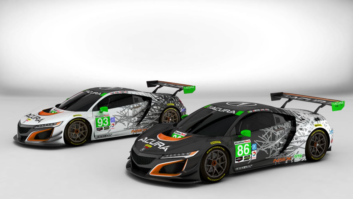 Acura NSX GT3 Livery 1