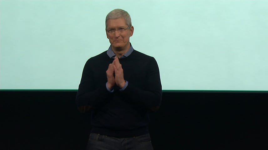 Tim Cook: 'We will not shrink from this responsibility'