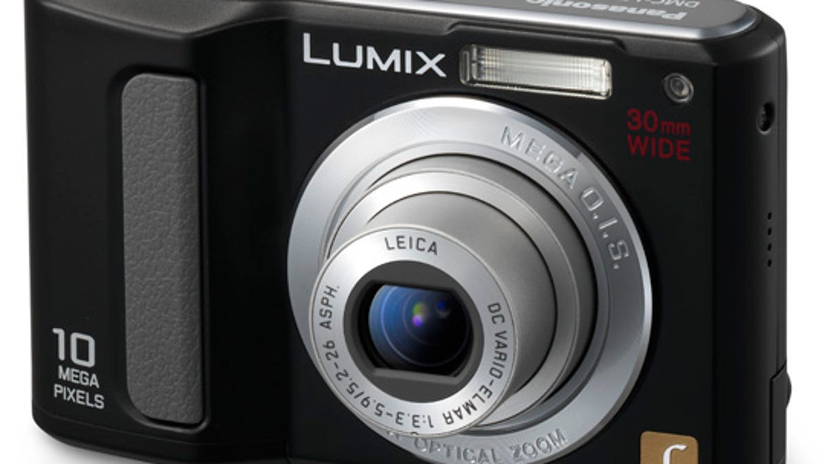 Panasonic's new Lumix DMC-LZ10 sports a 10.1MP sensor and 5X optical zoom lens.
