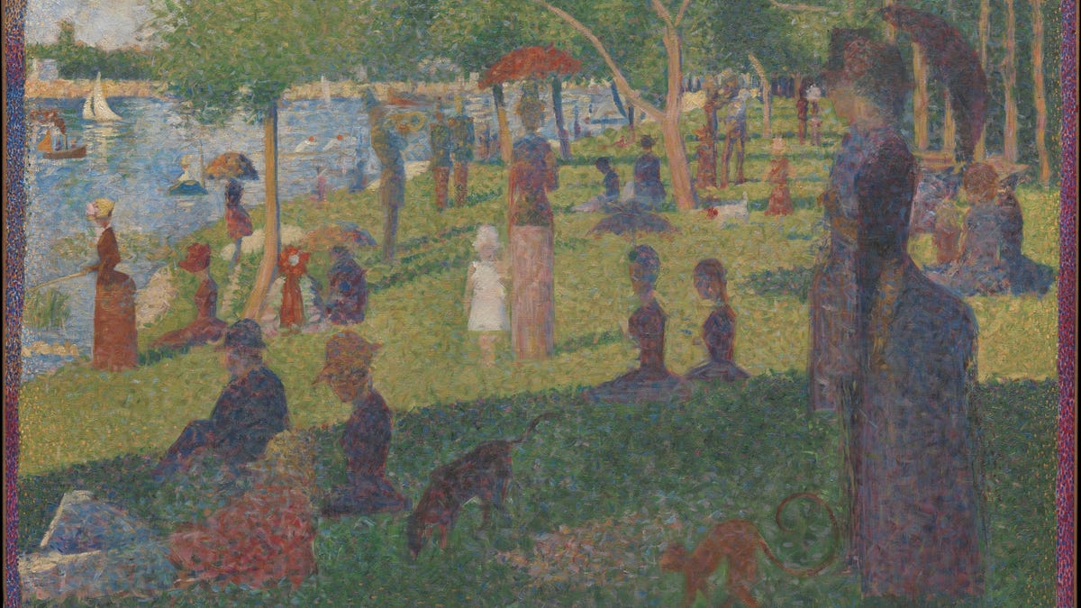 Georges Seurat's painting "A Sunday on La Grande Jatte"