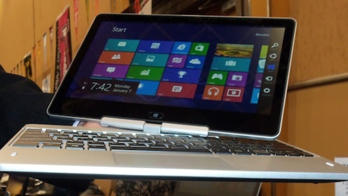 HP's upcoming Windows 8-based 11.6-inch Revolve convertible laptop sports a swivel touch screen and Intel Ivy Bridge processors, It also supports built-in 4G connectivity. HP's initial Windows 8 launches were muted, says RBC Capital Markets analyst Amit Daryanani.