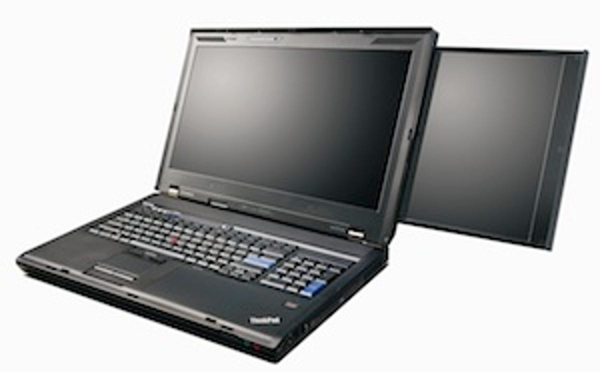 Dual-screen ThinkPad W701ds