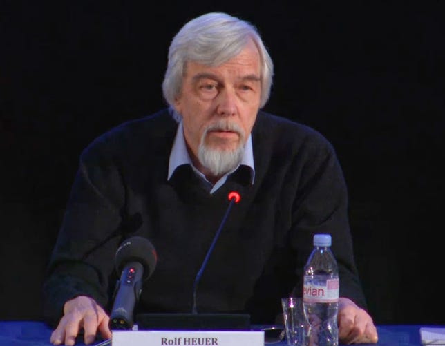 CERN Director General Rolf Heuer