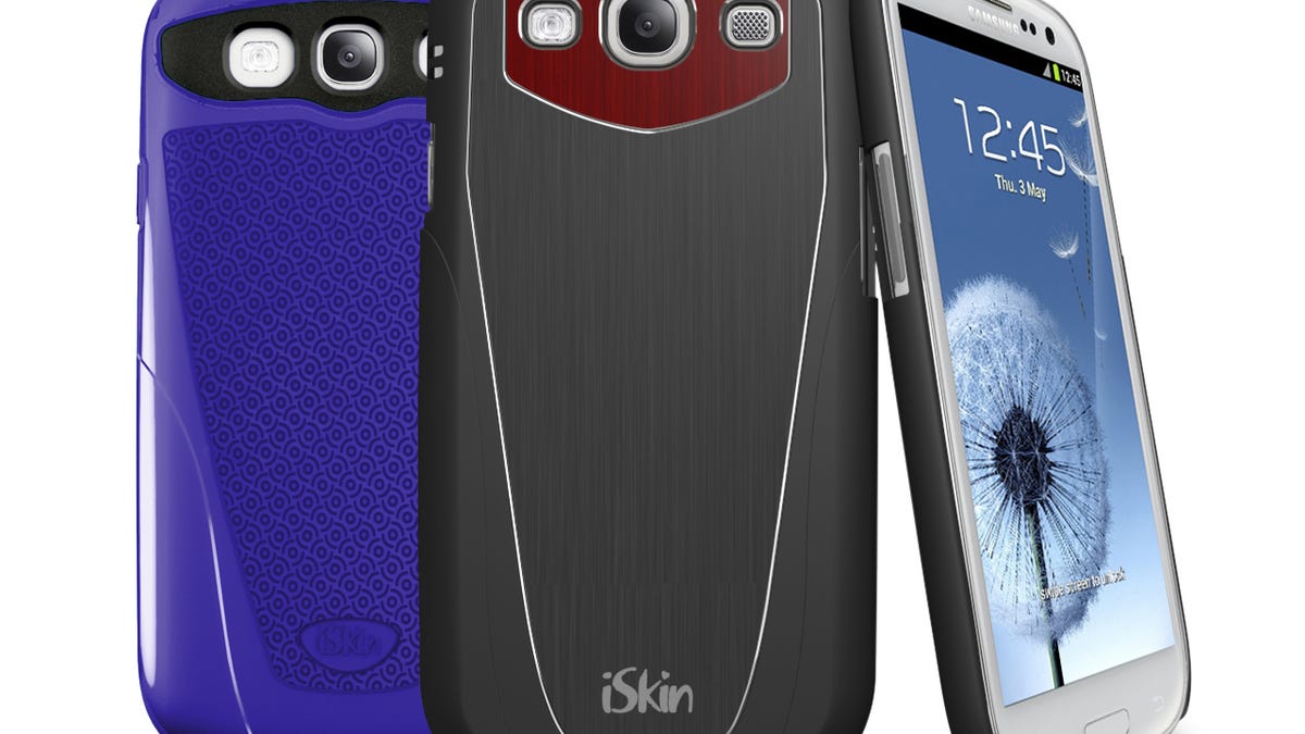 specificatie Array in beroep gaan iSkin ships new Aura and Vibes cases for Samsung Galaxy S3 - CNET