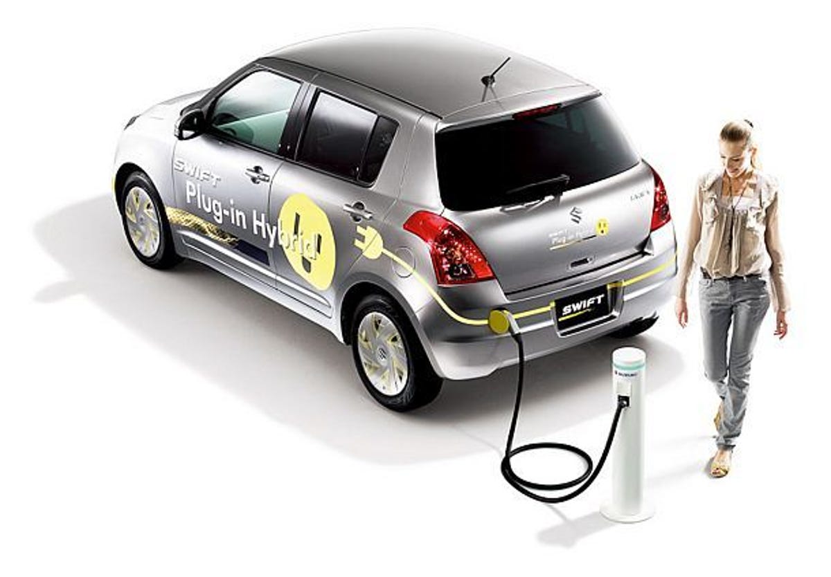 The Suzuki Swift PHEV uses series hybrid system similar to the Chevy Volt.