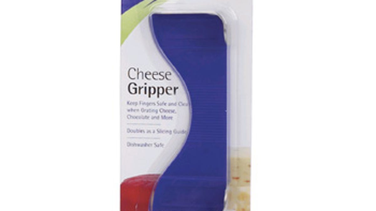 Progressive cheese gripper