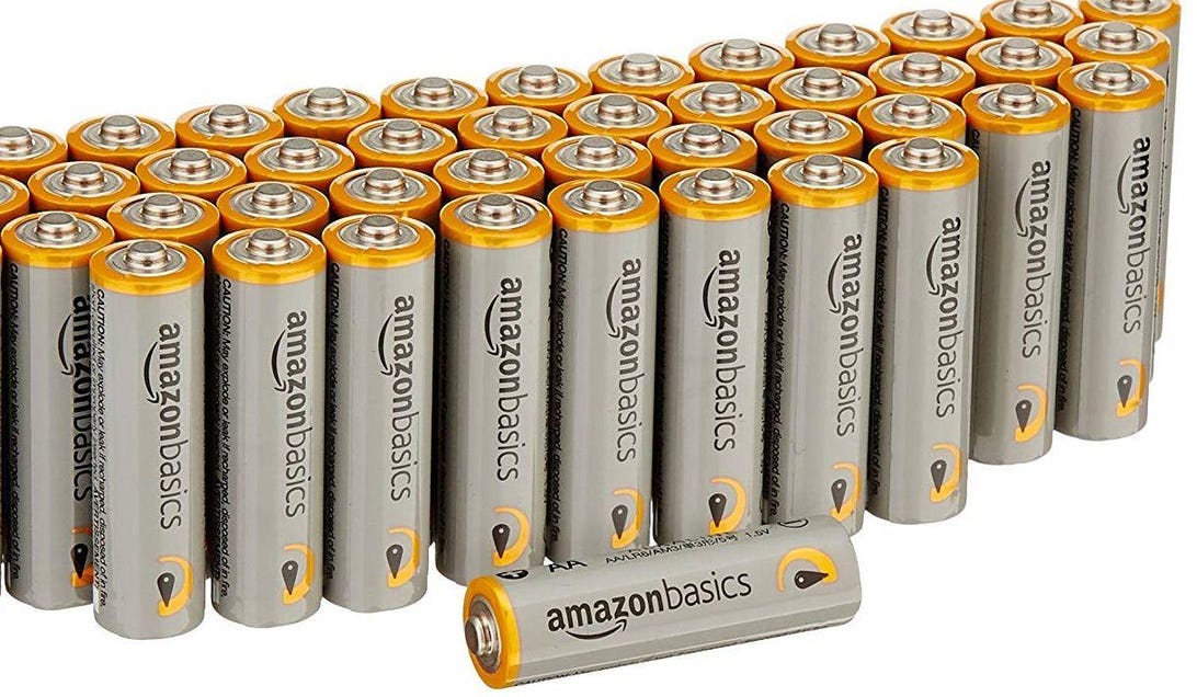 Stock up on batteries with 25% off AmazonBasics alkalines