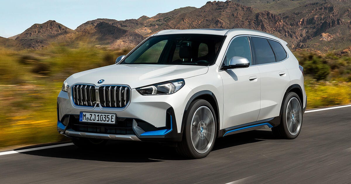 The BMW iX1 Is an Electric SUV With Normal Styling