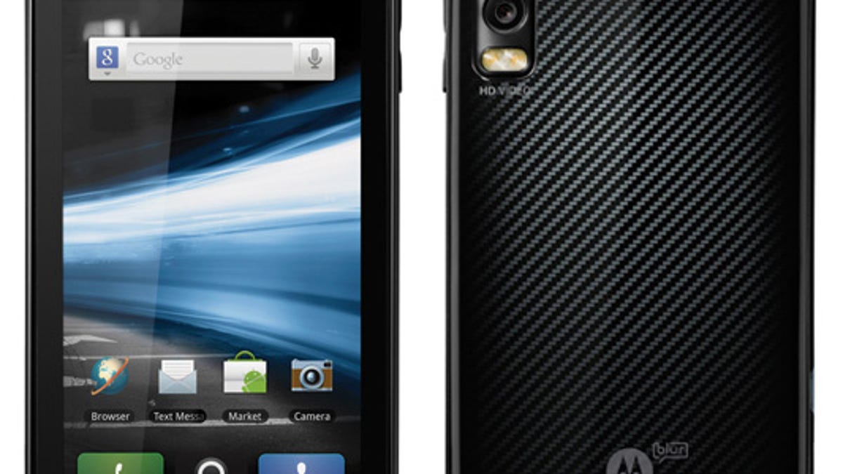 The dual-core Motorola Atrix 4G should get the Android 2.3 Gingerbread update starting today.