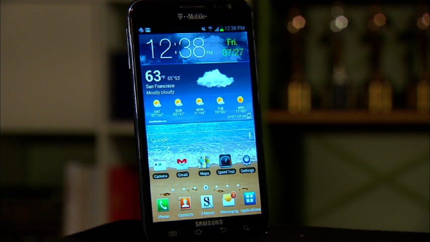 T-Mobile's Samsung Galaxy Note supersizes its screen