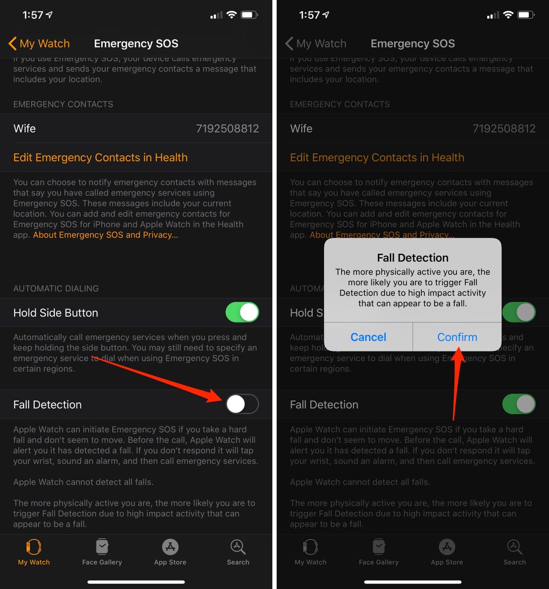 Apple Watch Series 4: How to enable fall detection