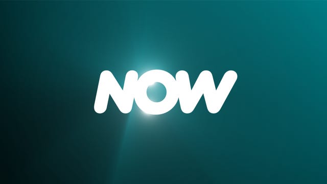 Logotipo del servicio de streaming Now TV del Reino Unido e Irlanda.