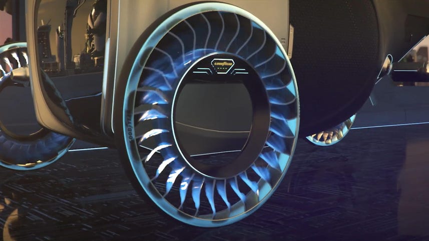 Goodyear's Aero tire is for flying self-driving cars