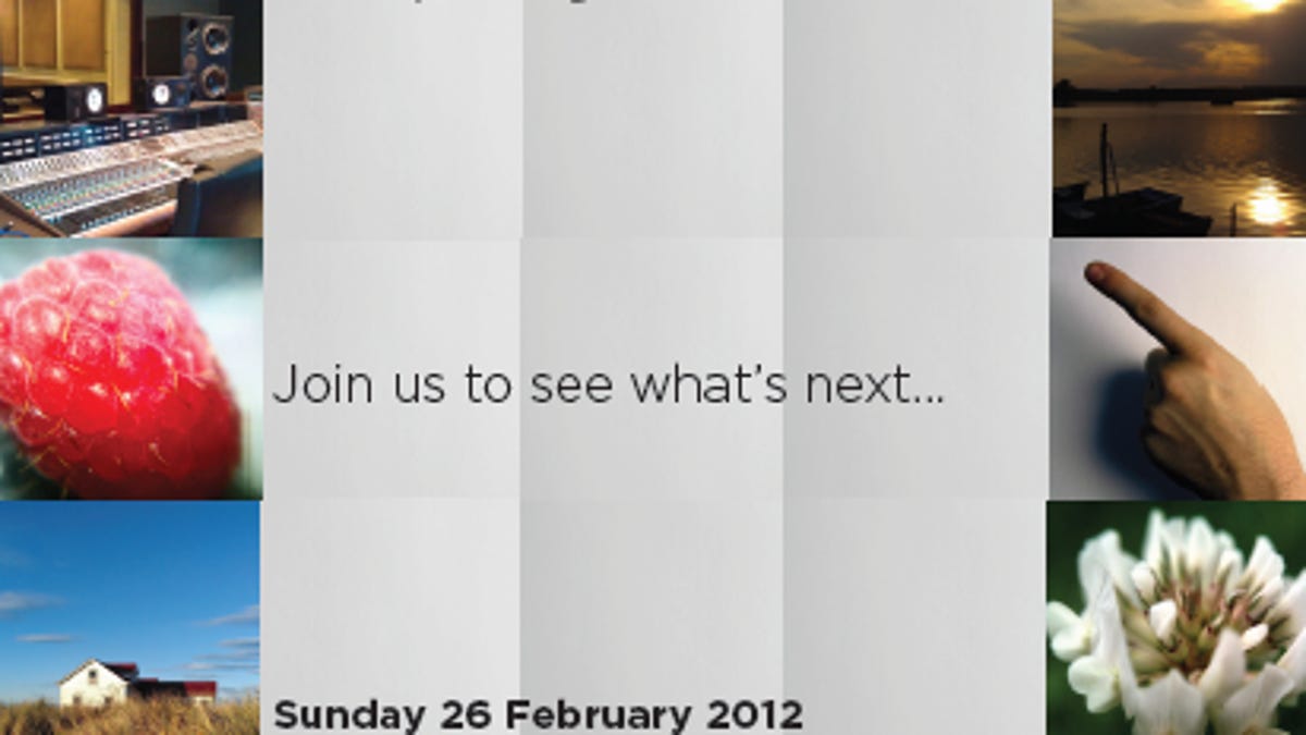 HTC&apos;s MWC press invite