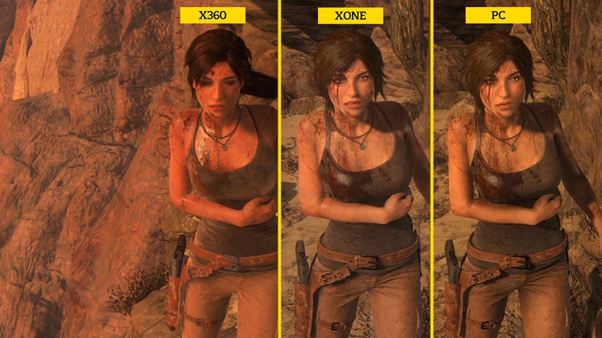Rise of the Tomb Raider: Graphics comparison