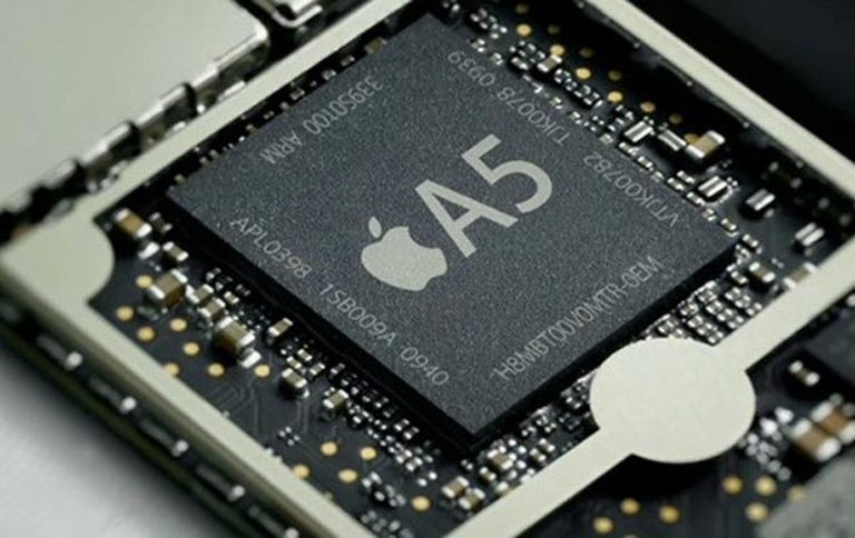 Apple's dual-core A5 processor rumored to be jumping to four-cores in the next iPad.