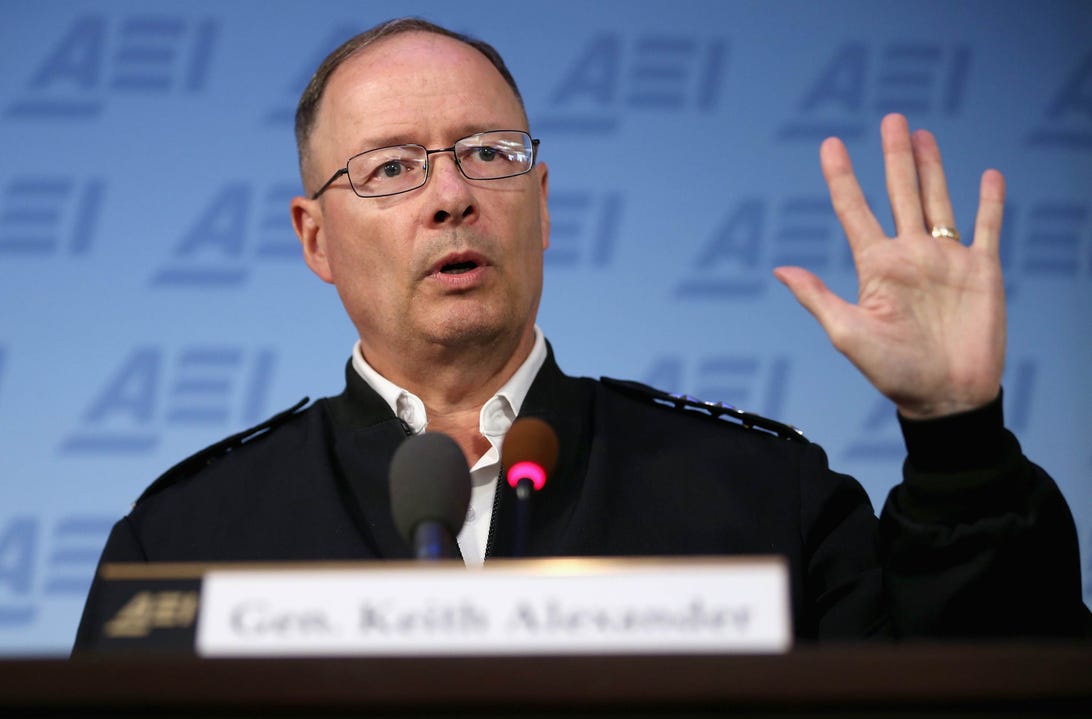 NSA director Keith Alexander, shown here at a Washington, D.C. event this month, has said that encrypted data are "virtually unreadable."