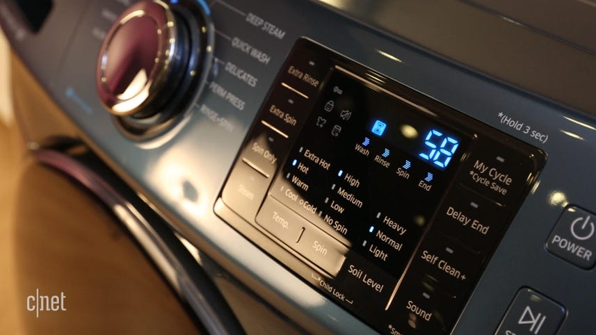 You can trust this Samsung washer with your clothes