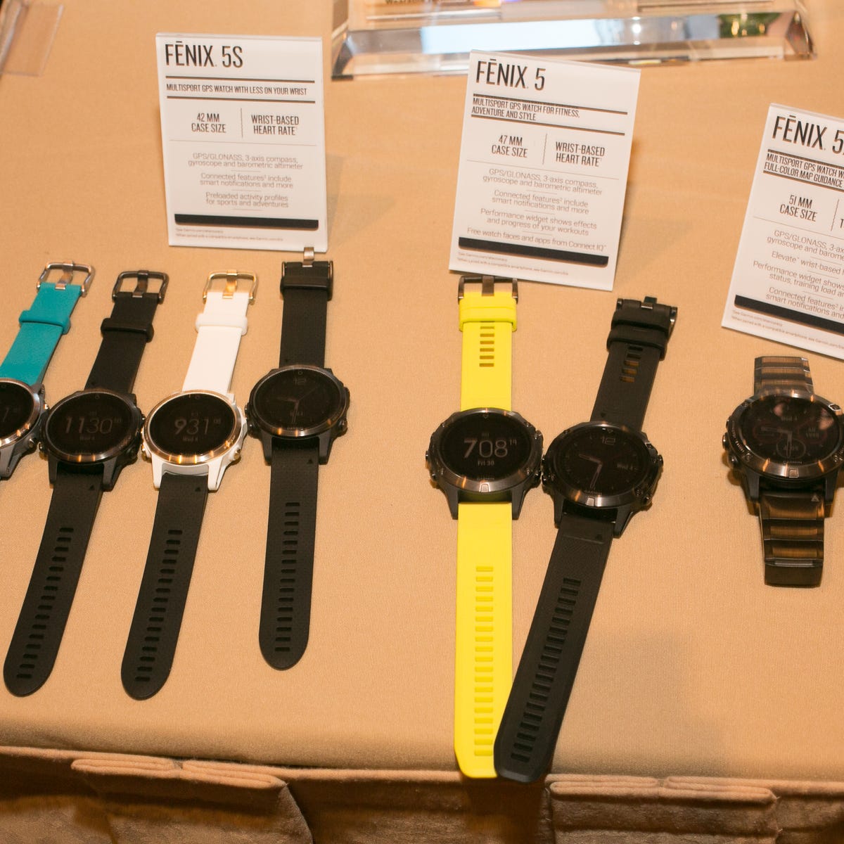 three new high-end Fenix multisport watches - CNET