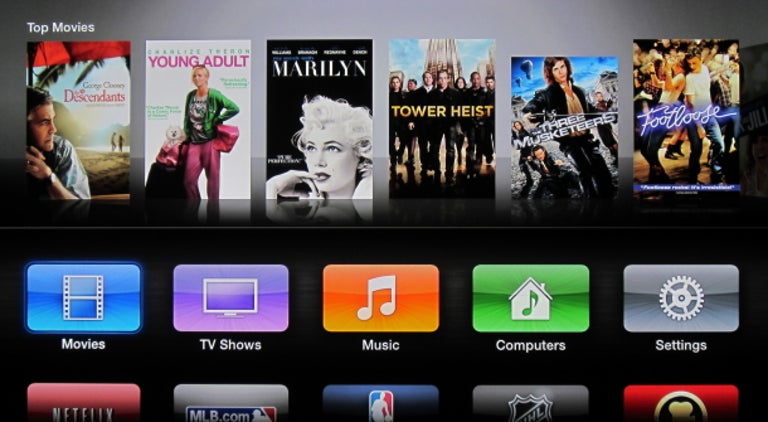 Apple's current Apple TV interface.