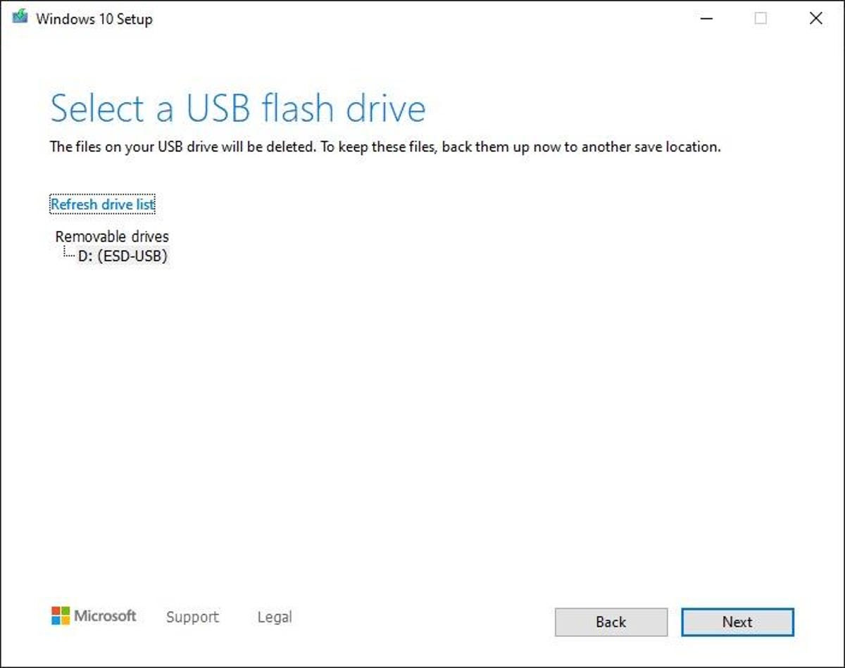 bølge uddrag Fru How to create a Windows 10 bootable USB: It's easier than you think - CNET