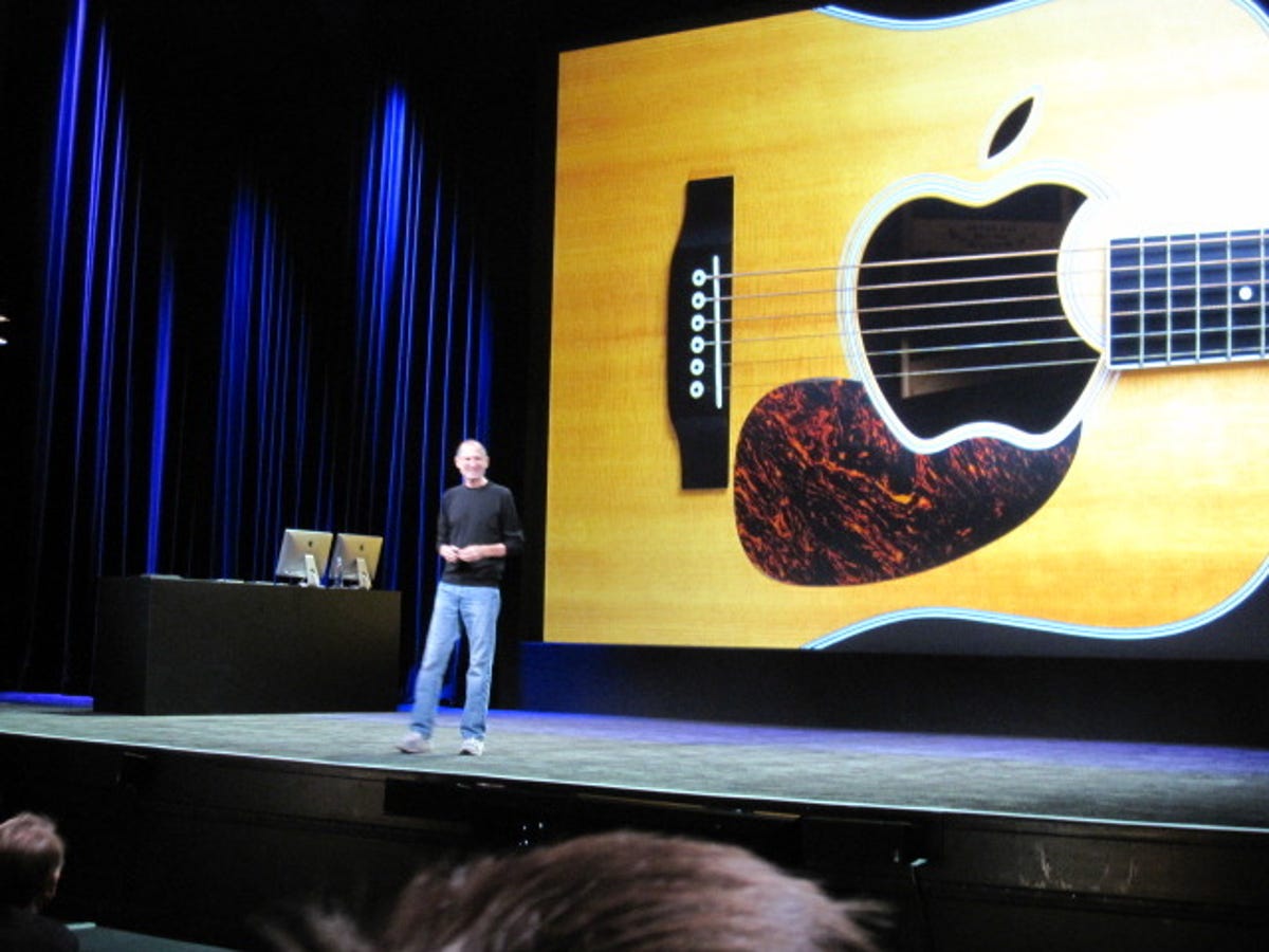 Steve Jobs at September music event
