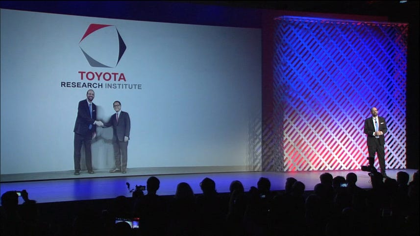 Toyota making billion-dollar bet on AI and robotics research